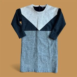 Madewell Geo Tilt Color Block Dress